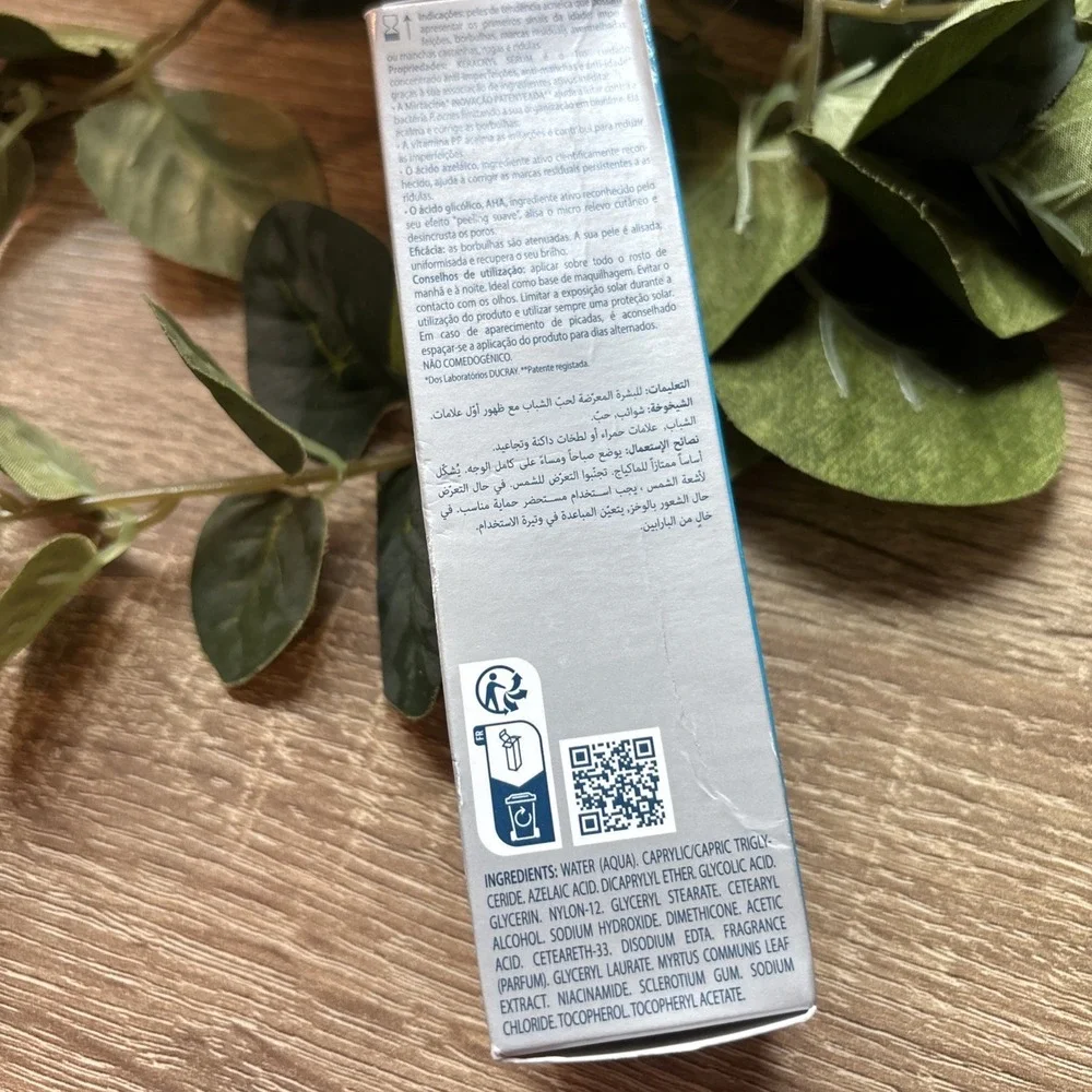 Ducray Keracnyl Adult Blemish-Prone Skin Mattifying Serum 30ml